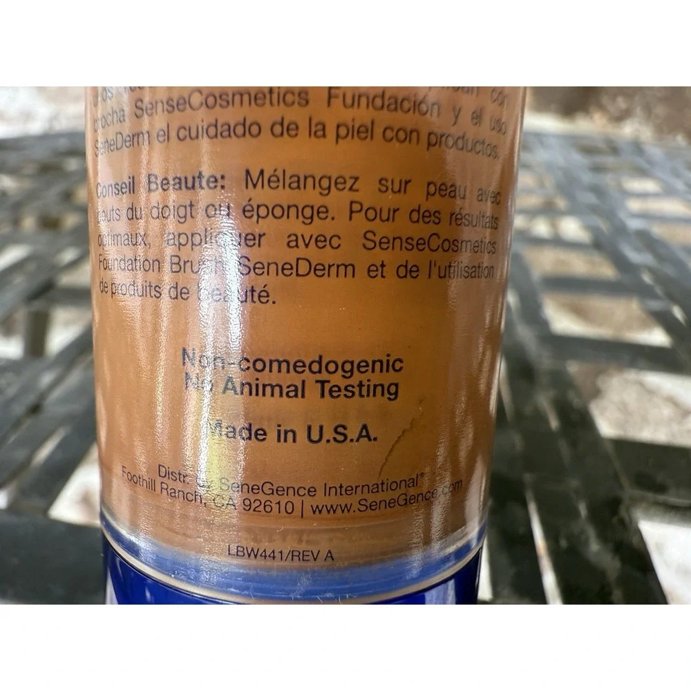 MakeSense ORIGINAL Deep Caramel Foundation by Senegence Full Size Brand New